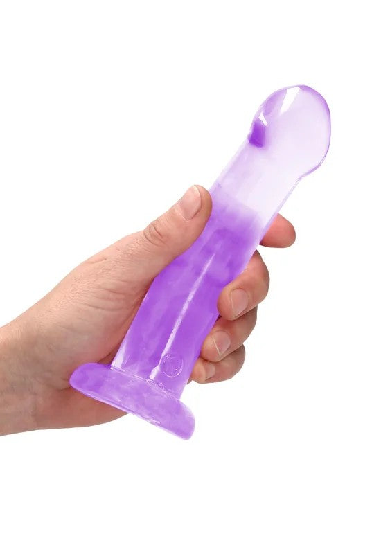 RealRockDildo17cmLila–CrystalClearRealistisch