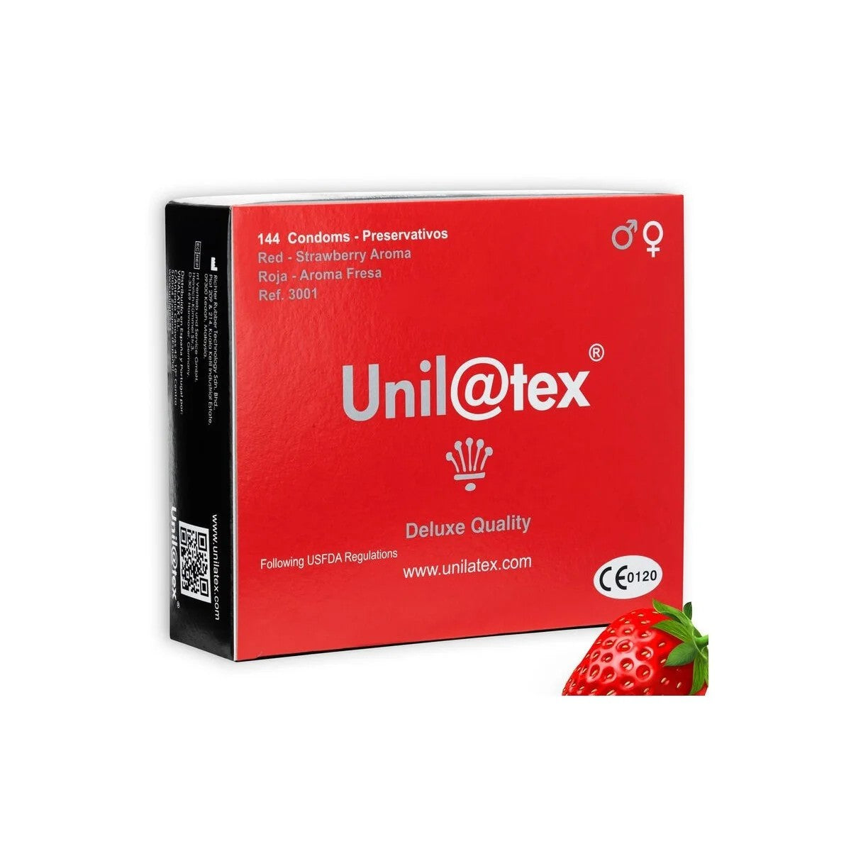 RED/STRAWBERRYPRESERVATIVES144STÜCKVONUNILATEX