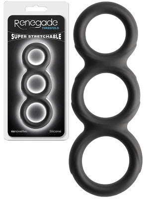 Renegade–ThreefoldSuperStretchySiliconeCockring