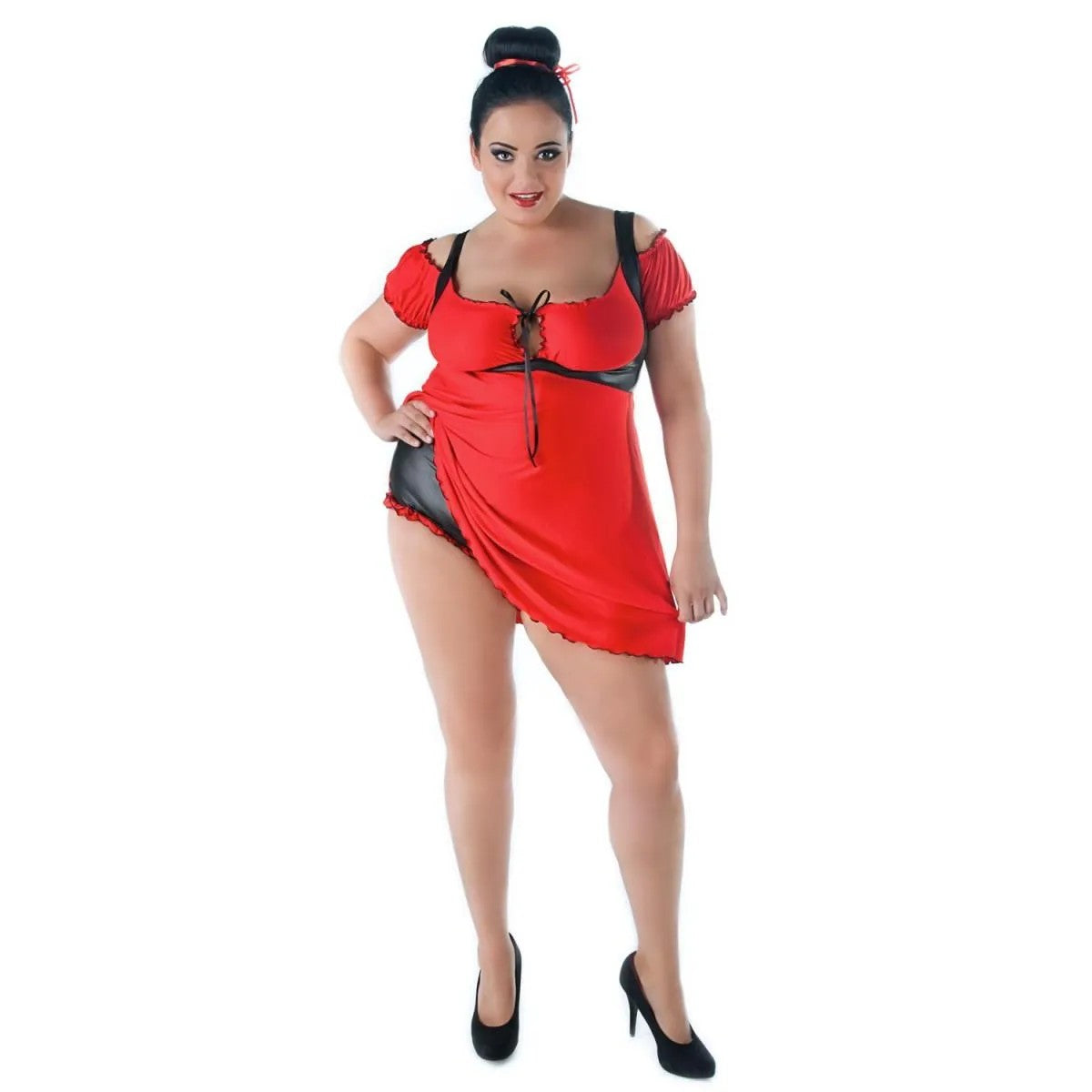 ♥ROTESCHEMISESW/110ANDALEASEXYWORKKOLLEKTION♥