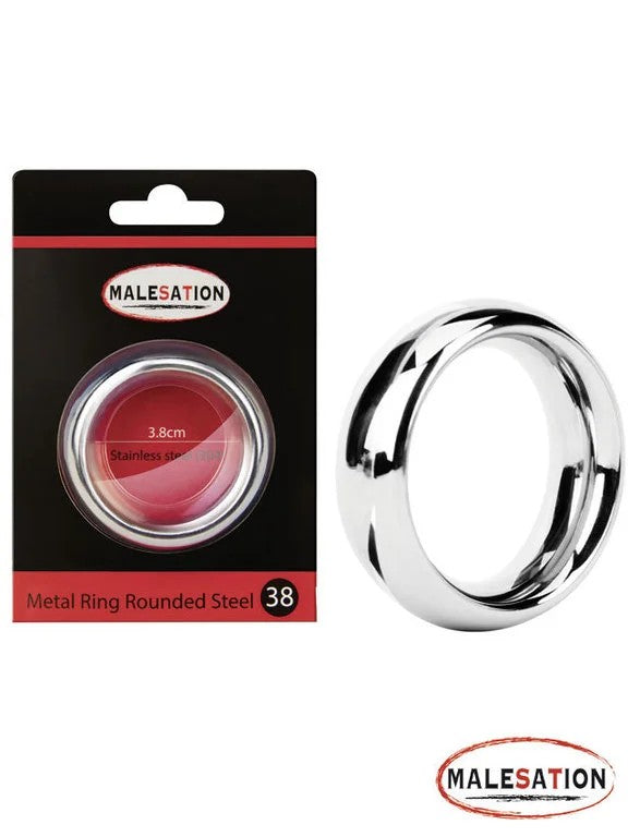RoundedSteel–EdelstahlPenisring