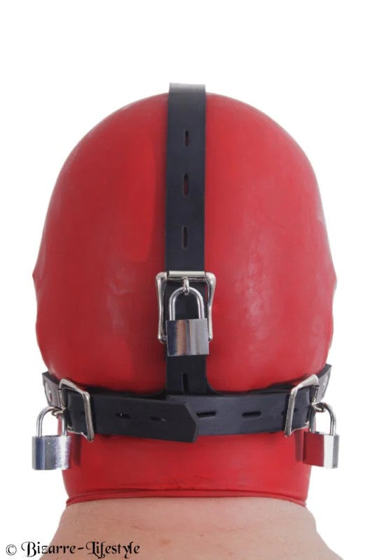Rubberheadharnesswithsmallbutterflygag