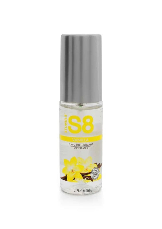 S8WBFlavoredLube50mlVanilla