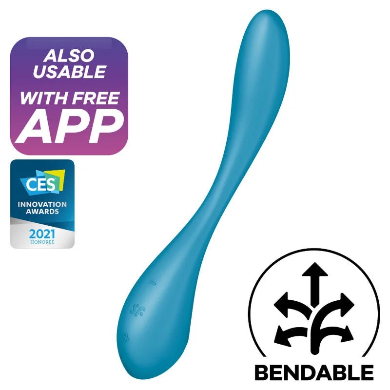 SATISFYER–G-SPOTFLEX5MULTIVIBRATORBLAU
