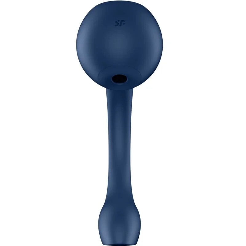 SATISFYER–PRO+WAVE4G-SPOT&AIRPULSESTIMULATORKOSTENLOSEAPPDUNKELBLAU