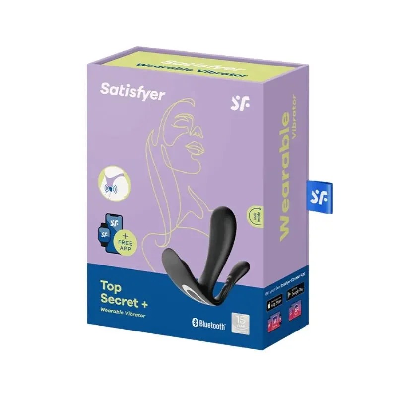 SATISFYER–TOPSECRET+VIBRATORSCHWARZ