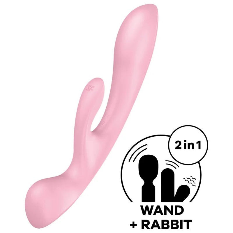 SATISFYER–TRIPLEOHHYBRIDVIBRATIONROSA