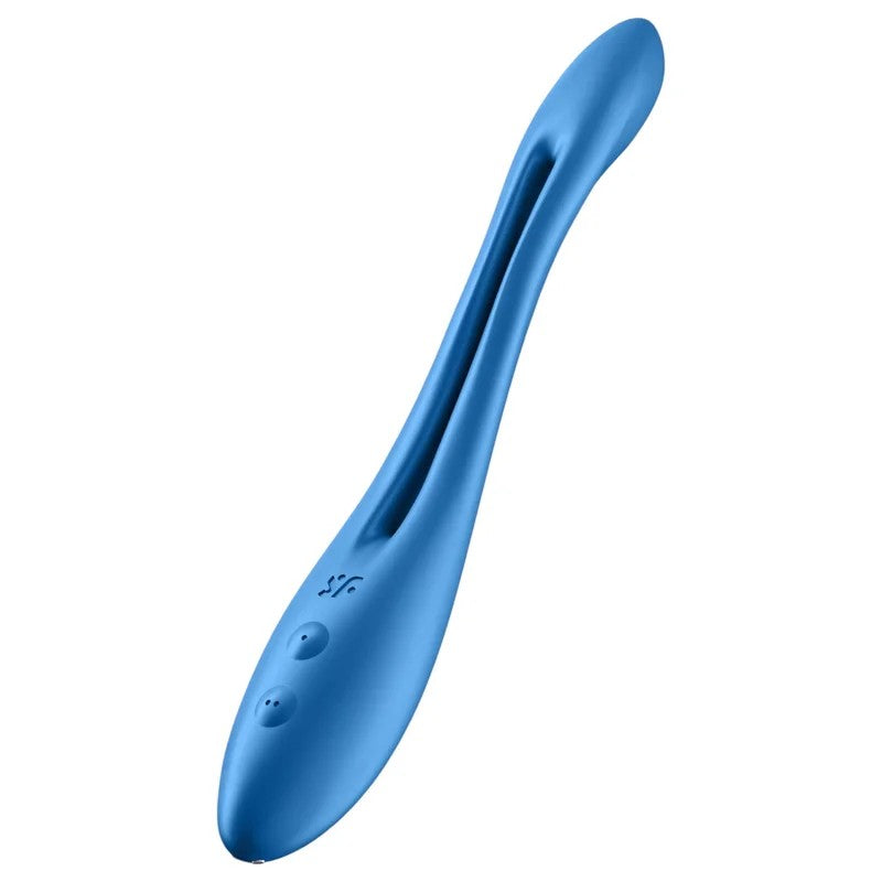SatisfyerElasticGame–Akku,flexiblerPaarvibrator(blau)