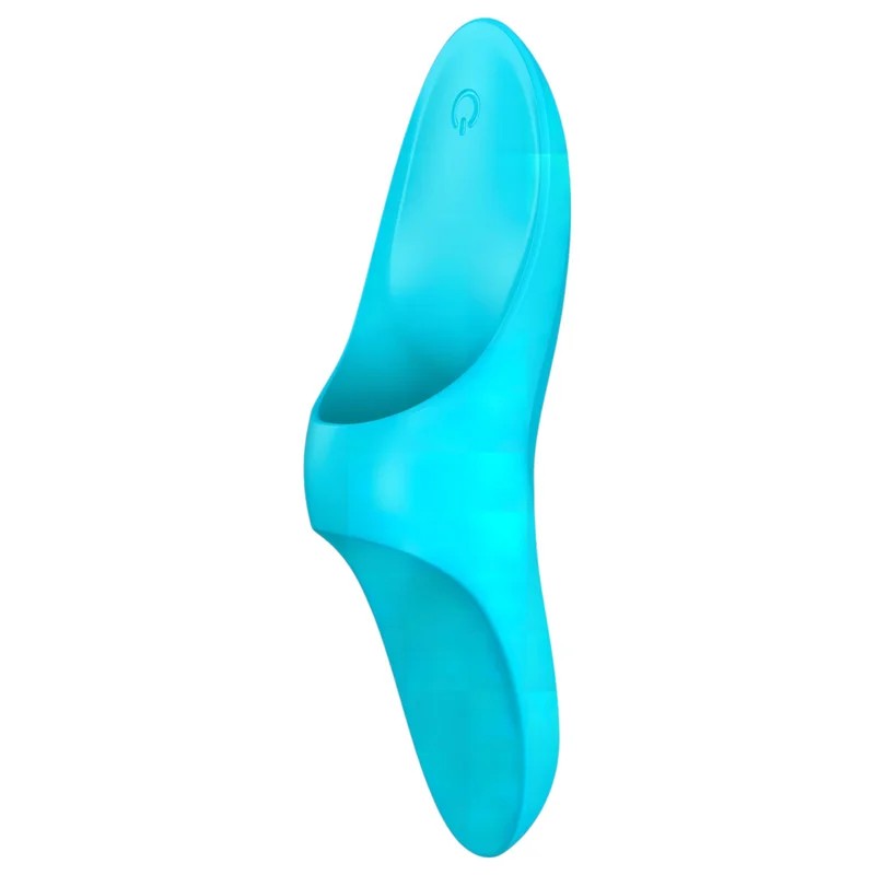 SatisfyerTeaser–Akku,wasserdichterFinger-Vibrator(türkis)