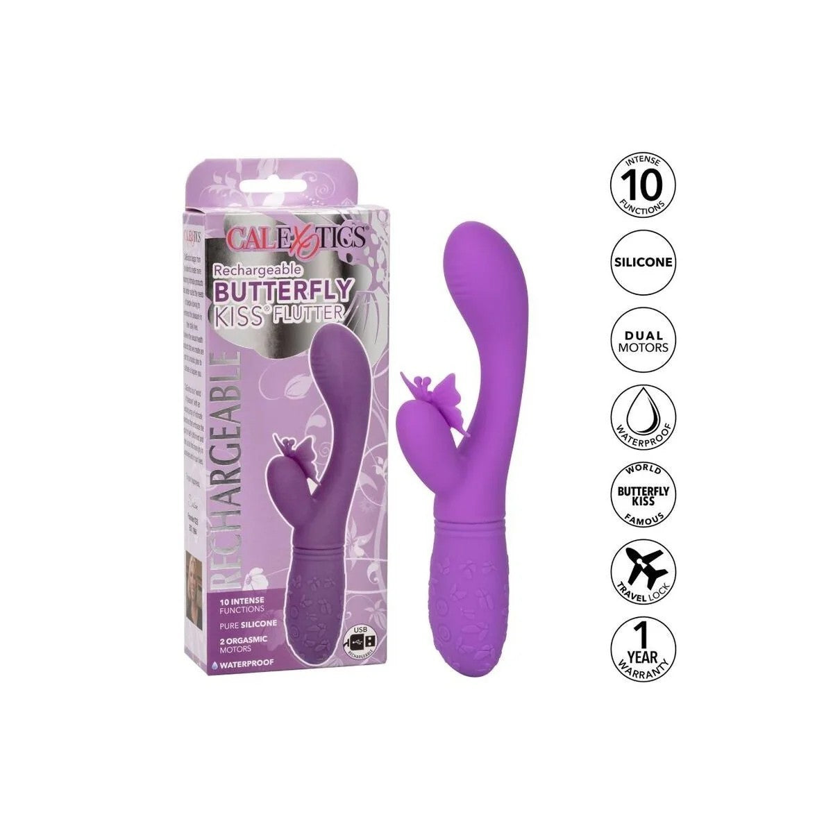 SCHMETTERLINGKUSSFLUTTERVIOLETTVONCALEXOTICS