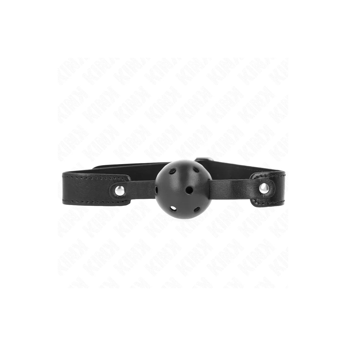 SCHWARZERATMUNGSAKTIVERBALL4,5CMKNEBEL65X2,5CMVONKINKCOLLAR&GAG