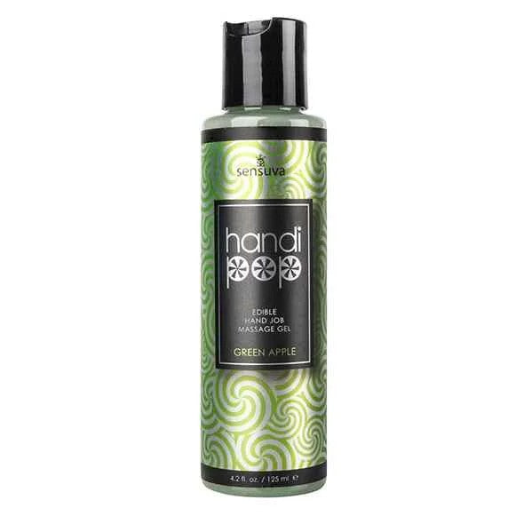 SensuvaHandipopHandJobMassageGelGreenApple125ml