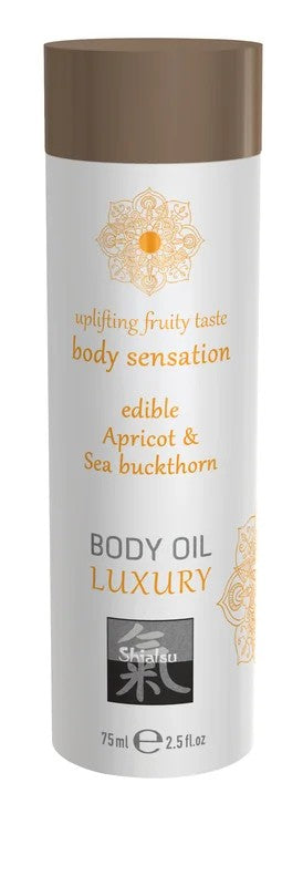 SHIATSUEdiblebodyoil–Apricot&SeaBuckthorn75ml