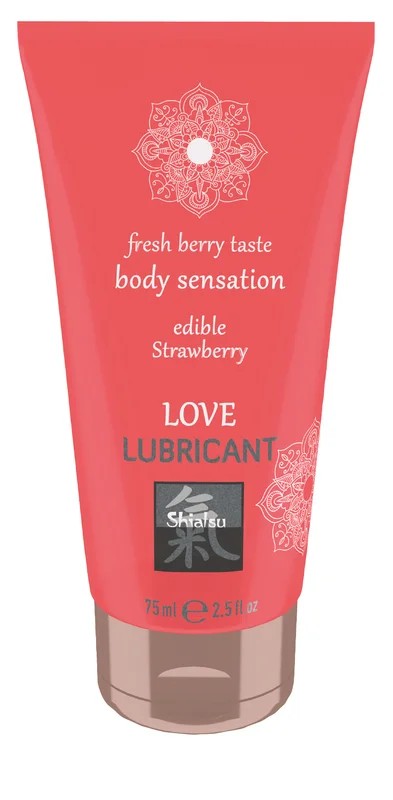 SHIATSUEdibleLovelubricant–Strawberry75ml