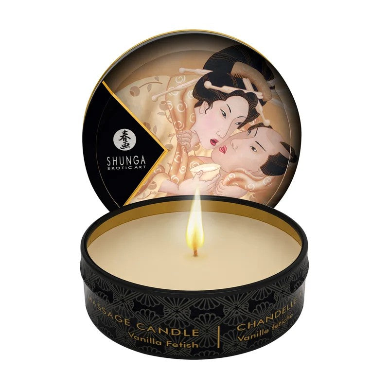 Shunga–MiniMassage-KerzeVanilla–1oz/30ml