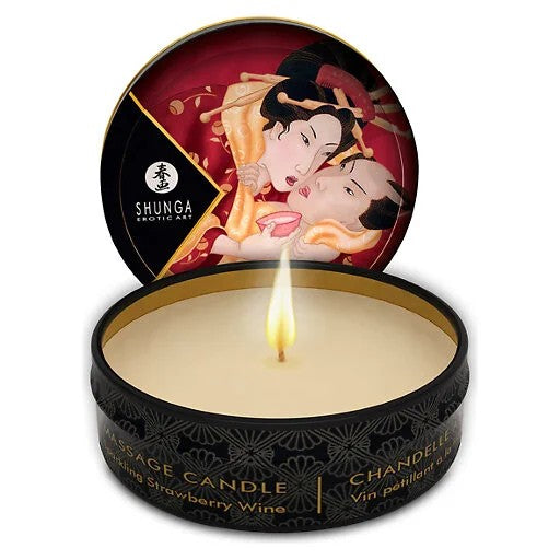 ShungaMassageCandleStrawberry