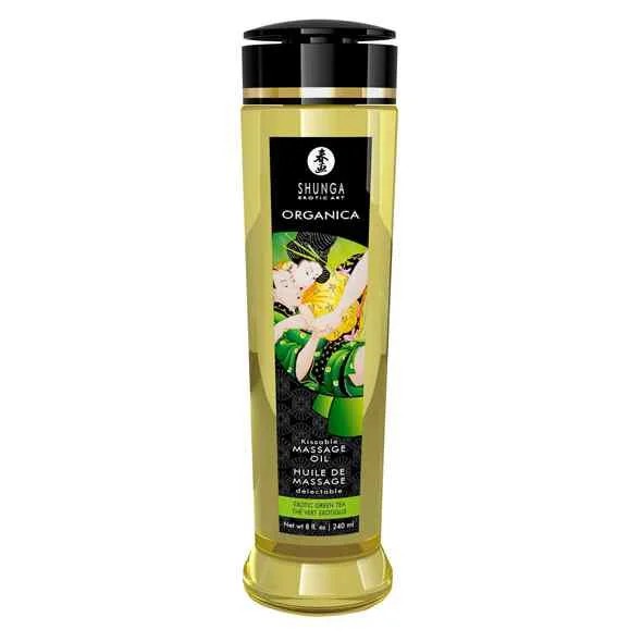ShungaMassageOilOrganicaExoticGreenTea240ml