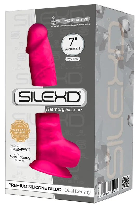 SilexdPremiumSilikonDildo17,5cmpink