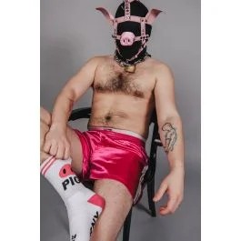 Sk8erboyShinyBoxershort–Magenta