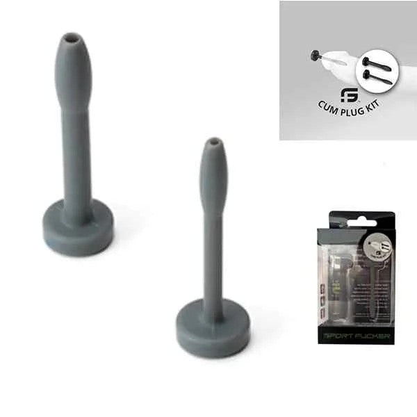 SportFuckerCumPlugKit5.08cm.(2.00inch)–Grey