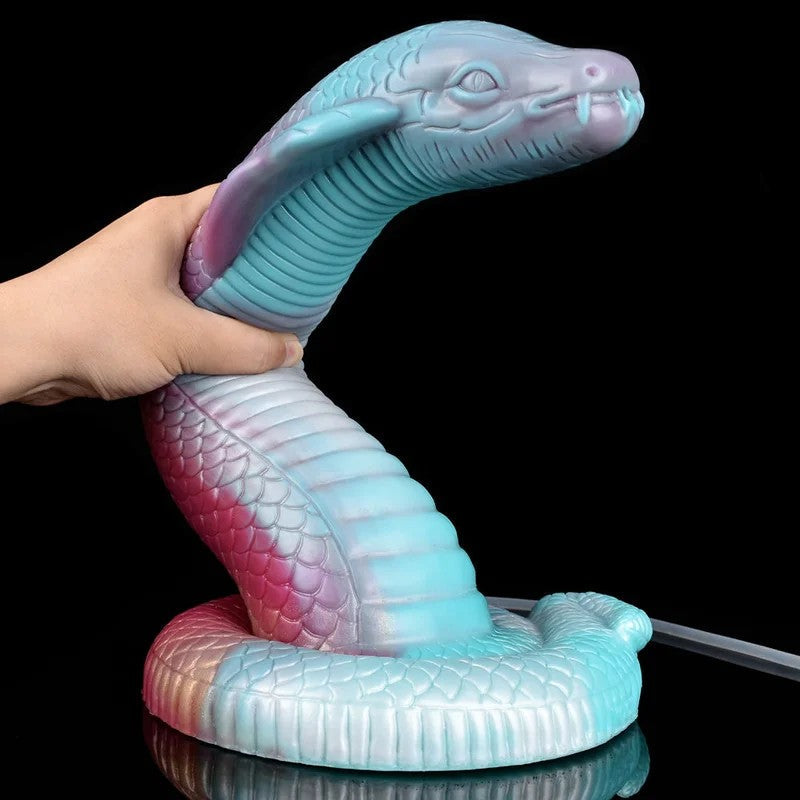 SquritingSnakeMonsterDildoButtPlug–FantasyAnalsexspielzeugausSilikonmitgroßerSaugkraftfürFrauen