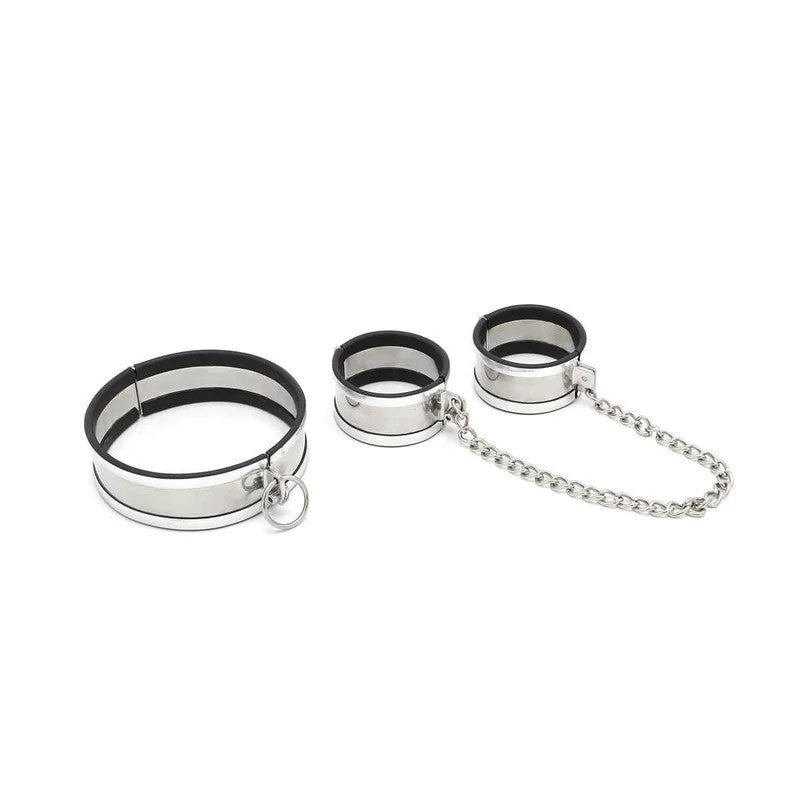 SteelMediumCollar&Cuffs