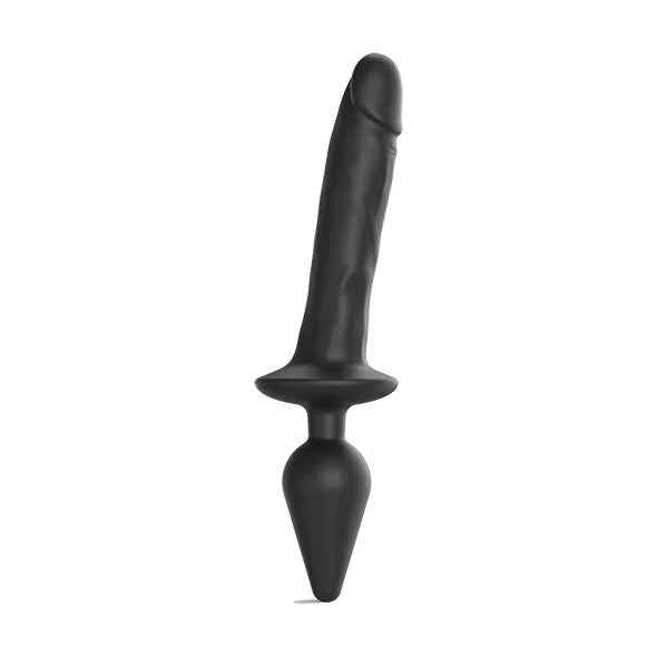 Strap-On-Me–SwitchPlug-inRealisticDildoBlackS
