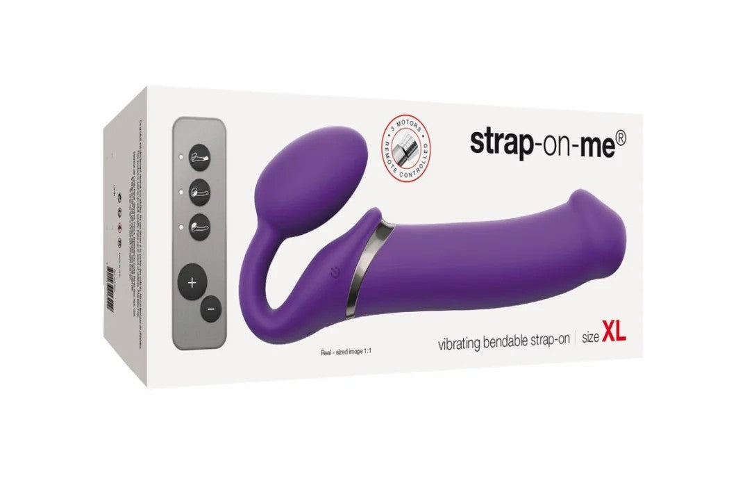 Strap-on-meVibratingbendablestrap-onpurpleXL
