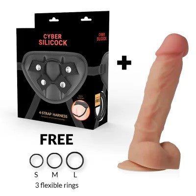 StrapOnLiquidSilikonOliverMit3GratisRingen|CyberSilicock