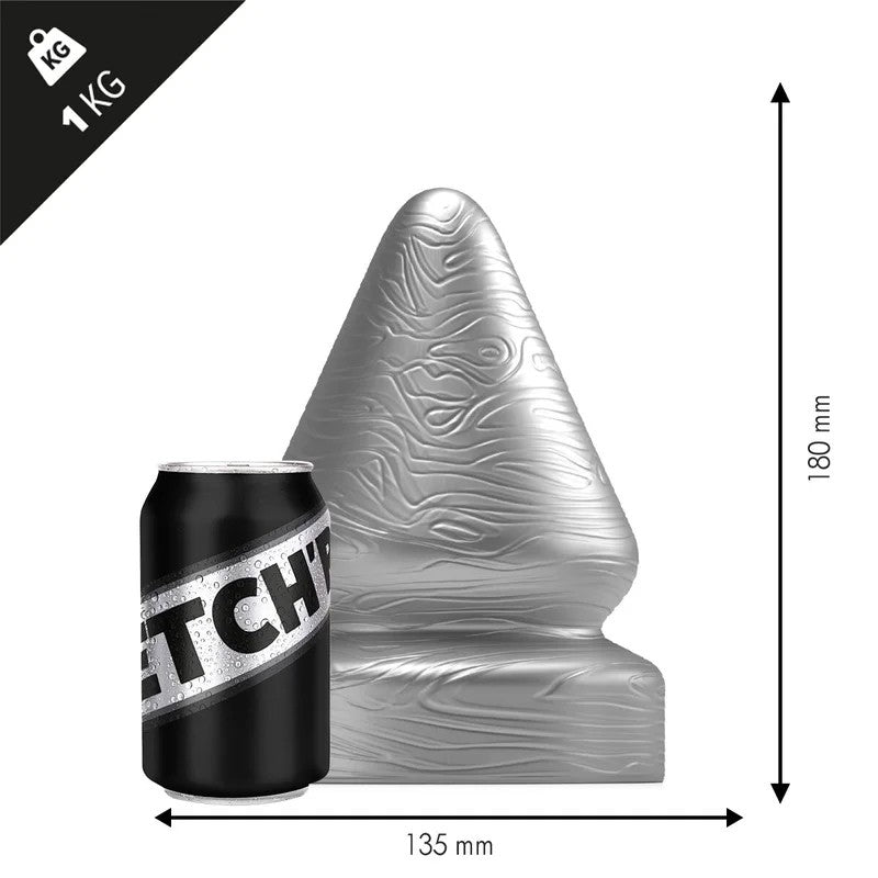 STRETCH’RSirupButtPlugMGunMetal–13,5cm