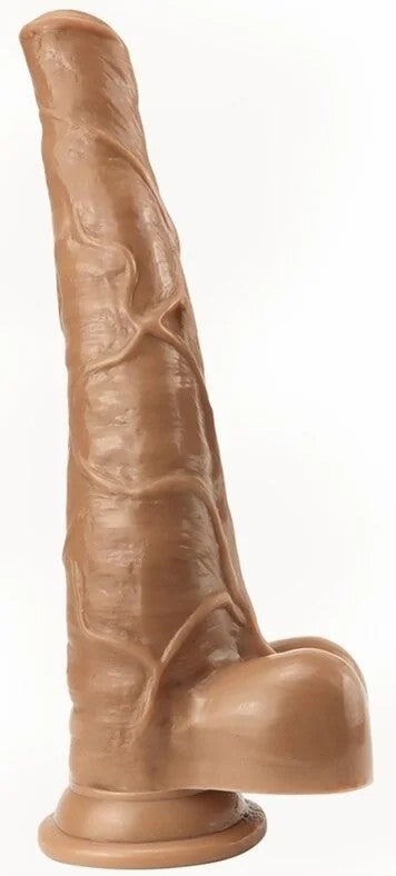 StudHorseDildo32x8cmBrown