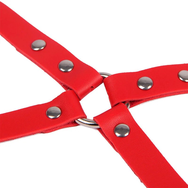 SUBBLIME–953706HANDSCHELLENMITBONDAGE-GÜRTELROTEINEGRÖSSE