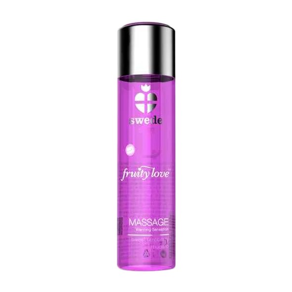 SwedeFruityLoveMassageSweetRaspberryRhubarb120ml
