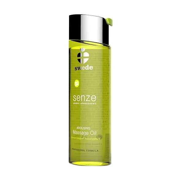 SwedeSenzeMassageOilLemonPepperEucalyptus150ml
