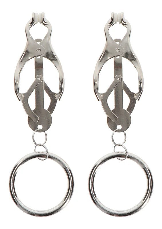 TaboomSchmetterlingNippelklammernmitRingsilber