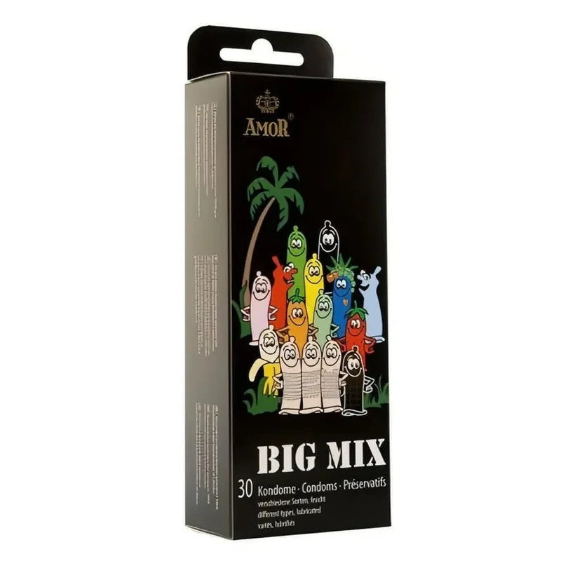 TheCondomBigMix–30aromatisierteundstimulierendeKondome
