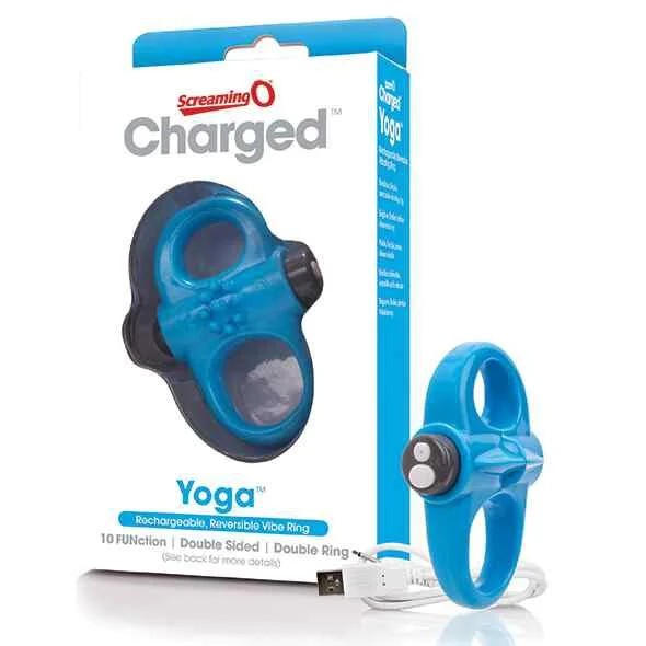 TheScreamingOChargedYogaVibeRingBlue