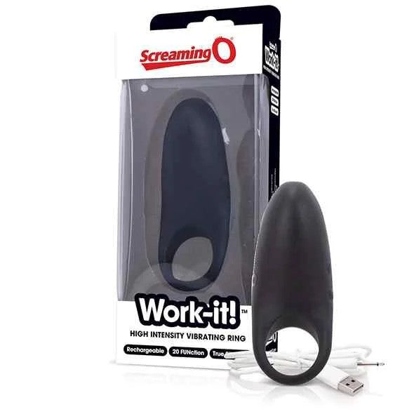 TheScreamingOWork-it!VibratingRingBlack