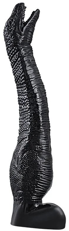 ToppedMonsterDildoDinoTyrexSchwarz32cm