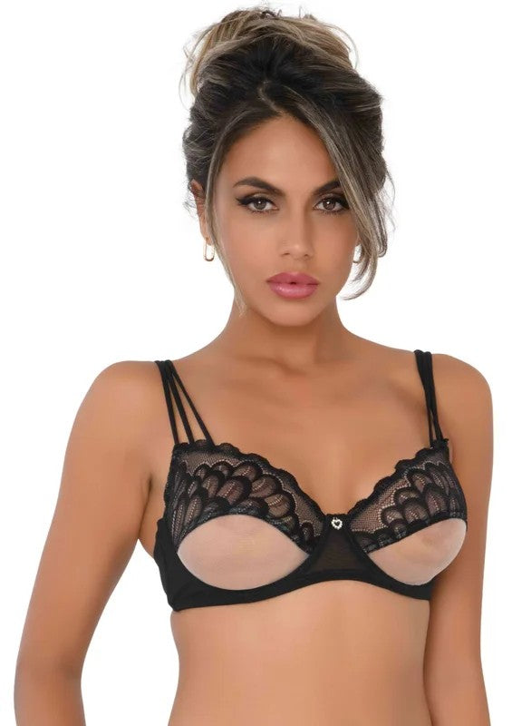 Unlinedbrawithfauxunderbust75C