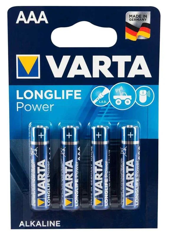 VartaMicroBatteriesPackof4