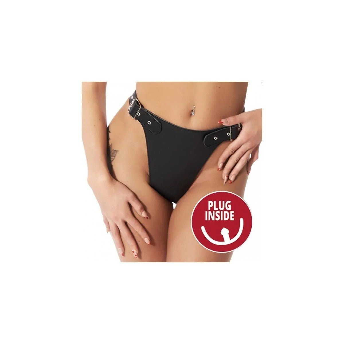 VERSTELLBARESGESCHIRRMITANALPLUGVONBONDAGEPLAY