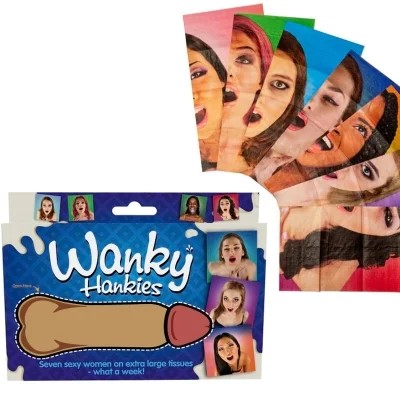 WankyHankies7ExtraGrosseDamentaschentücher|Spencer&Fleetwood