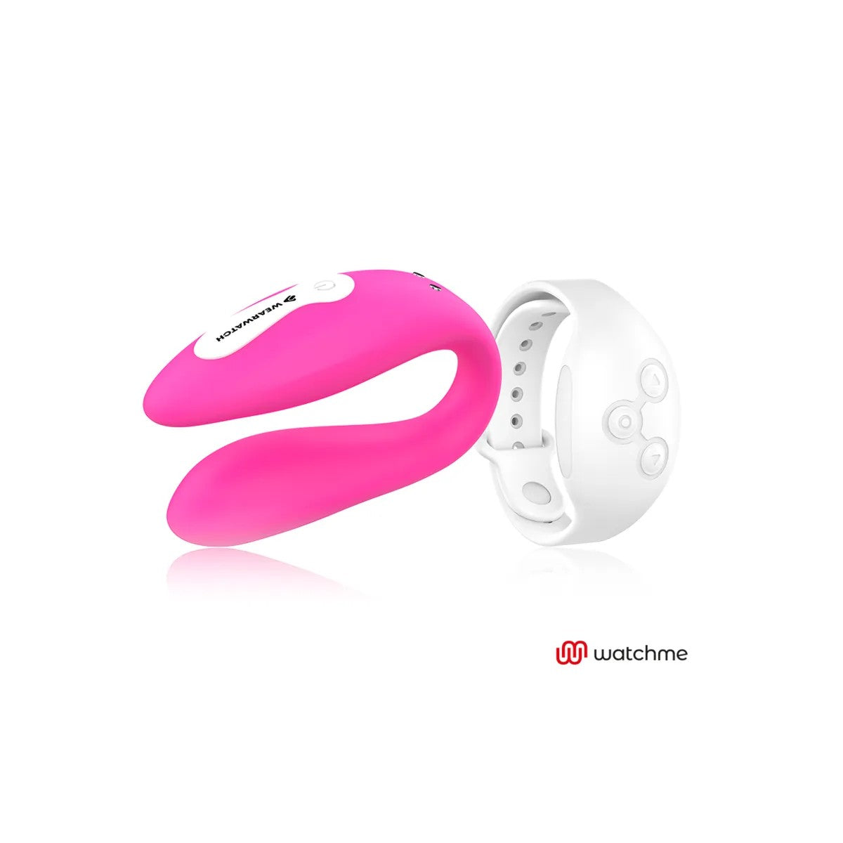 WATCHMEDUALTECHNOLOGYVIBRATORFUCHSIA/SNOWVONWEARWATCH