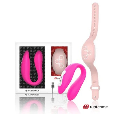 WatchmeDualTechnologyVibratorFuchsia/Pink|Wearwatch