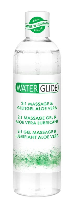 Waterglide2in1MassageGel&LubricantAloeVera300ml