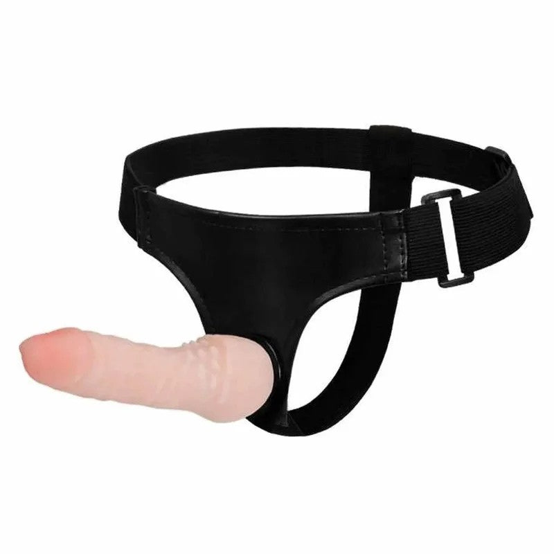 WeicherrealistischerStrap-onausTPRUltraskin16cmØ3,3cm–FleshPink