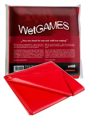 WetGAMESSex-Laken–Rot180×220cm