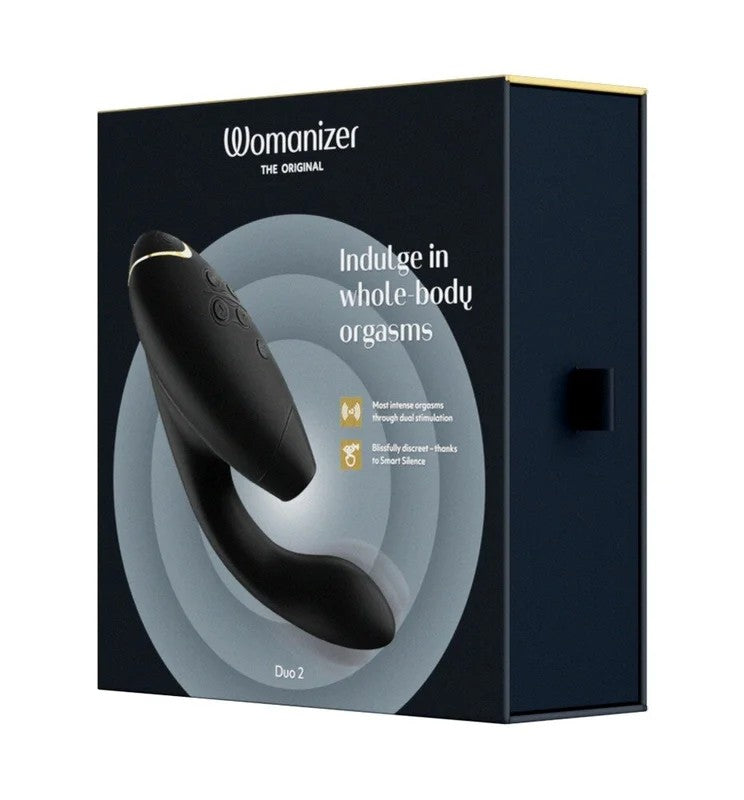 WomanizerDuo2DruckwellenstimulatormitG-PunktVibrationsarmschwarz
