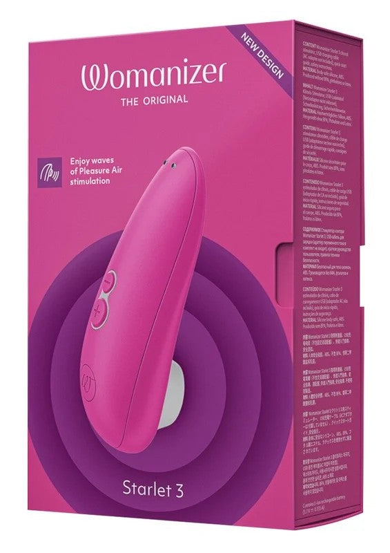 WomanizerStarlet3pressurewavestimulatorpink